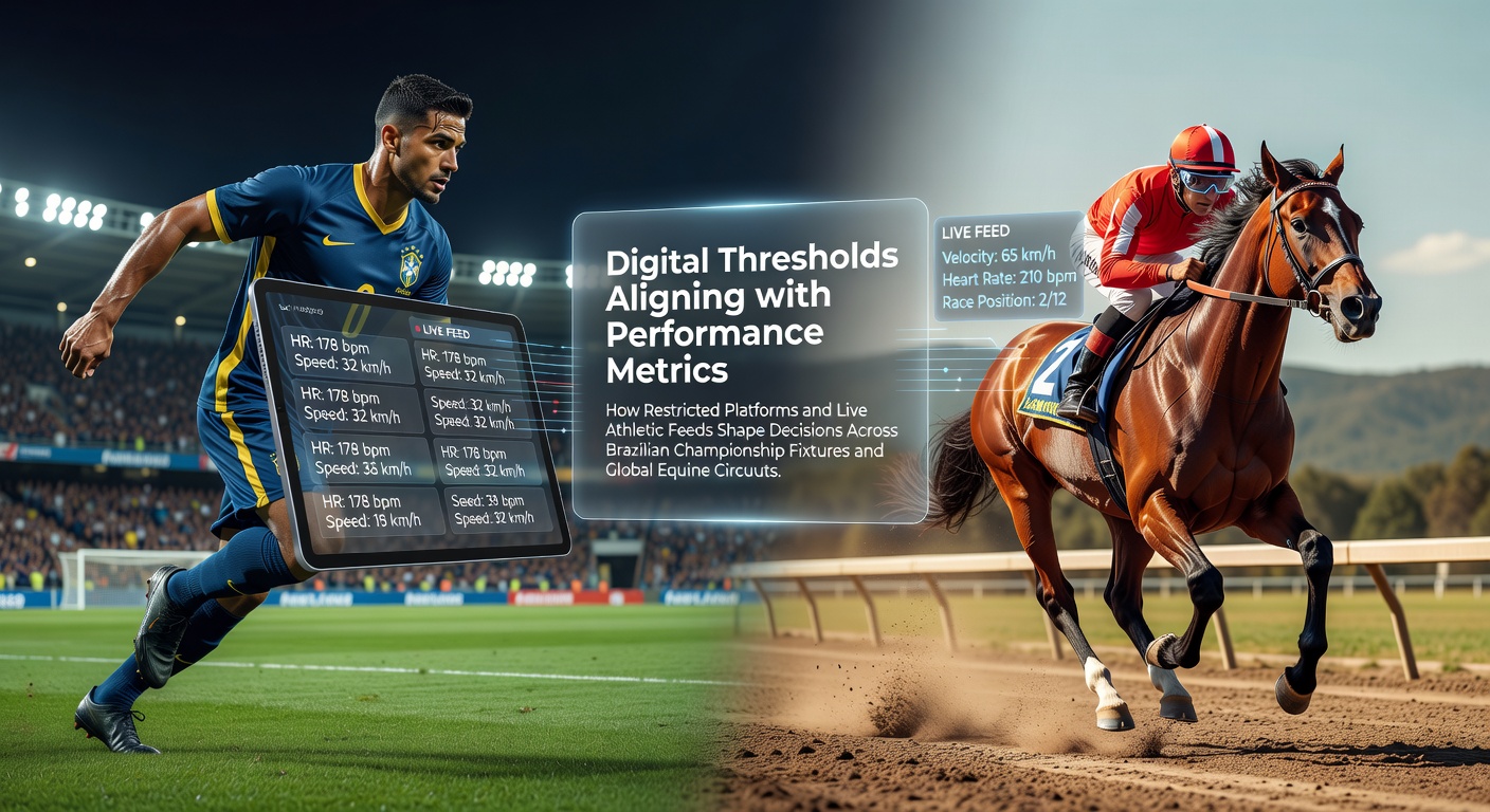 Digital access controls meeting live performance data feeds during Brazilian championship matches and global equine events