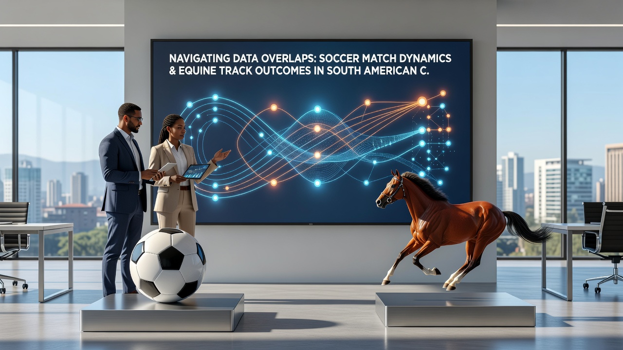 Detailed charts showing statistical parallels in South American soccer and horse racing data